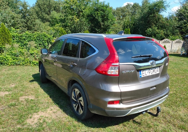 Honda CR-V cena 69999 przebieg: 115000, rok produkcji 2015 z Łódź małe 232